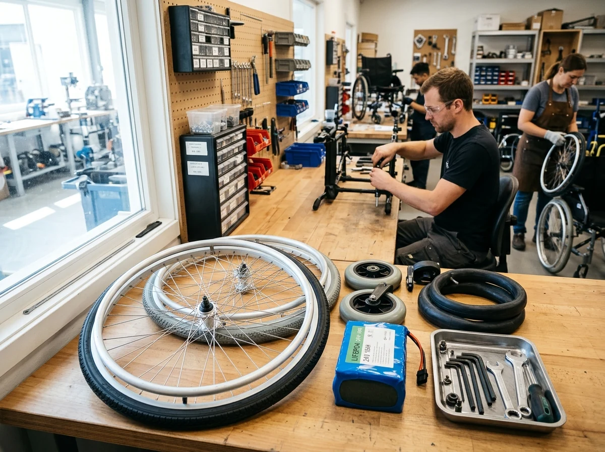 Atelier et pièces détachées de rechange